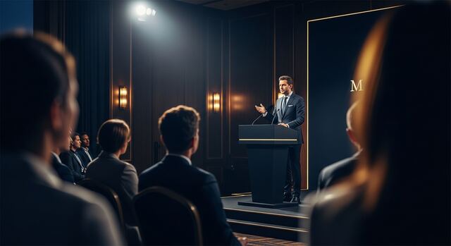 Business masterclass training session